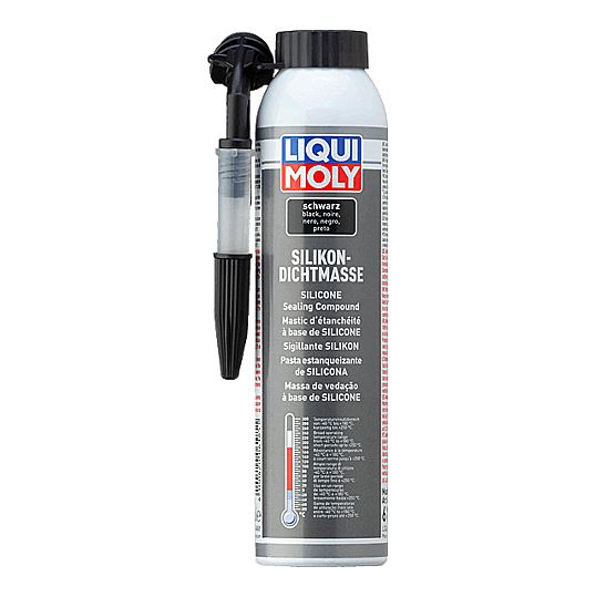 SILICONE SEALING BLACK 200ML (Heat-resistant)