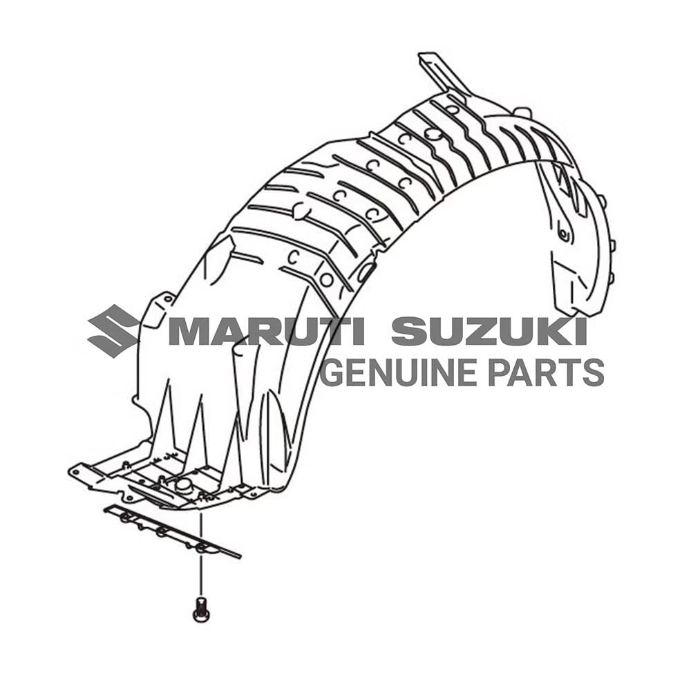 LINING, FRONT FENDER LEFT