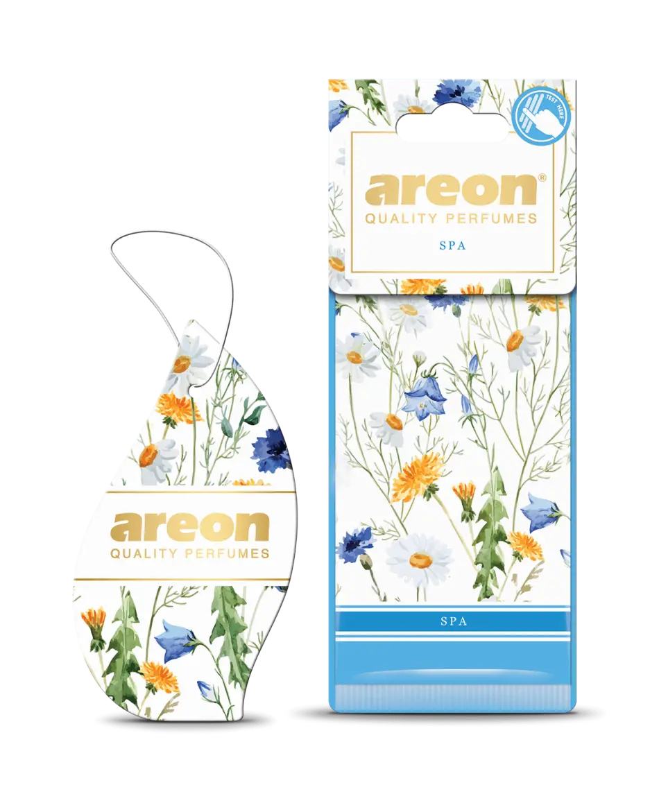 AIR-FRESHENERS TYPE "AREON GARDEN PAPER'' SPA