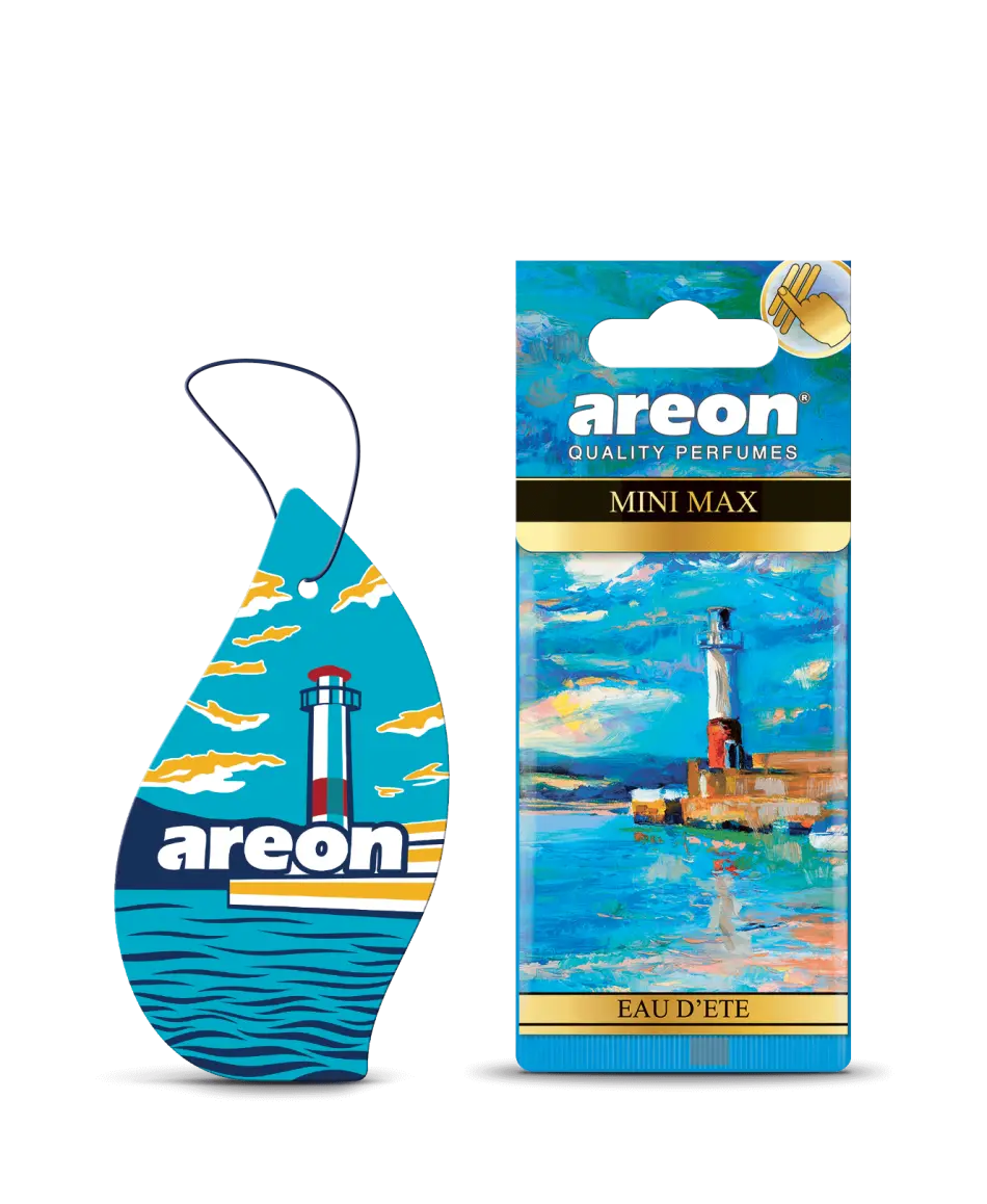 AIR-FRESHENERS TYPE "AREON MINI MAX''  EAU D'ETE