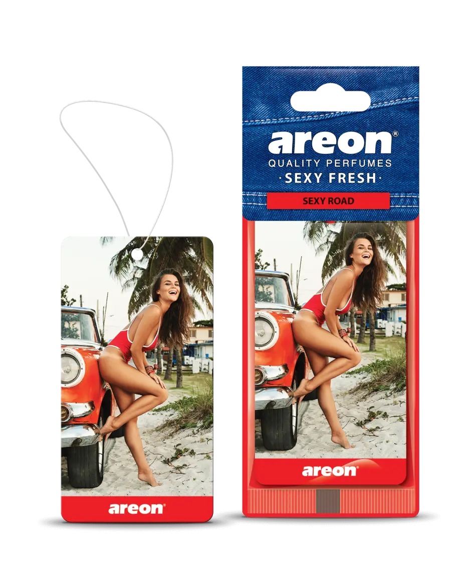 AIR-FRESHENERS TYPE "AREON SEXY FRESH" SEXY ROAD