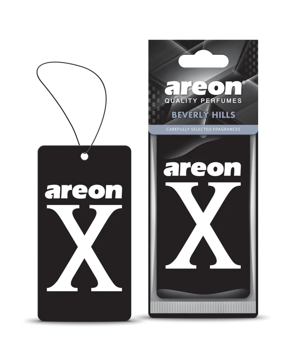 AIR-FRESHENERS TYPE "AREON X'' BEVERLY HILLS