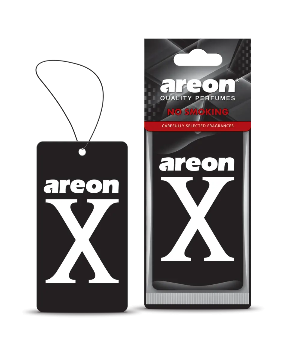 AIR-FRESHENERS TYPE "AREON X'' NO SMOKING