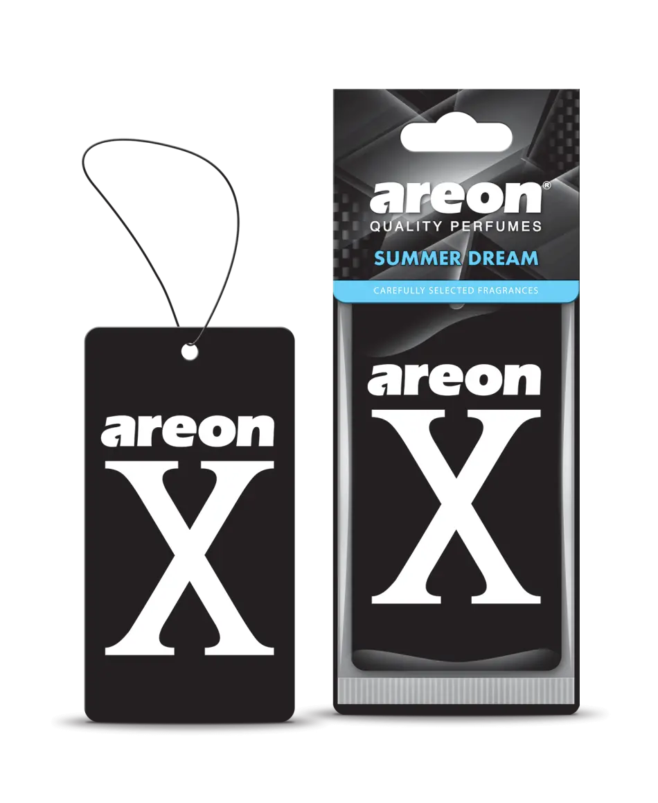 AIR-FRESHENERS TYPE "AREON X'' SUMMER DREAM