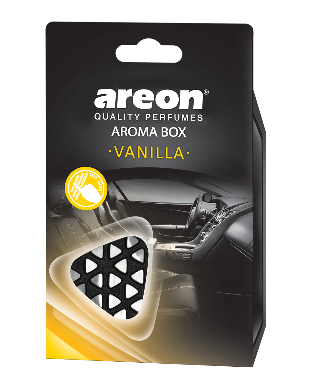 AIR-FRESHENERS TYPE "AREON AROMA BOX'' VANILLA