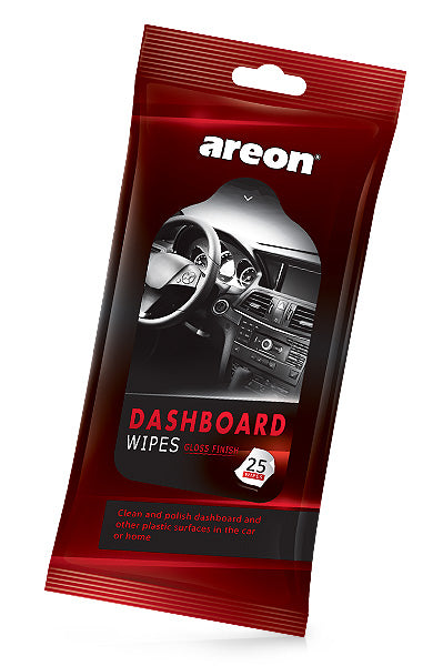 AREON WET WIPES CAR CARE - FOR DASHBOARD