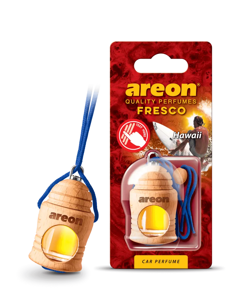 AIR-FRESHENERS TYPE "AREON FRESCO'' HAWAII