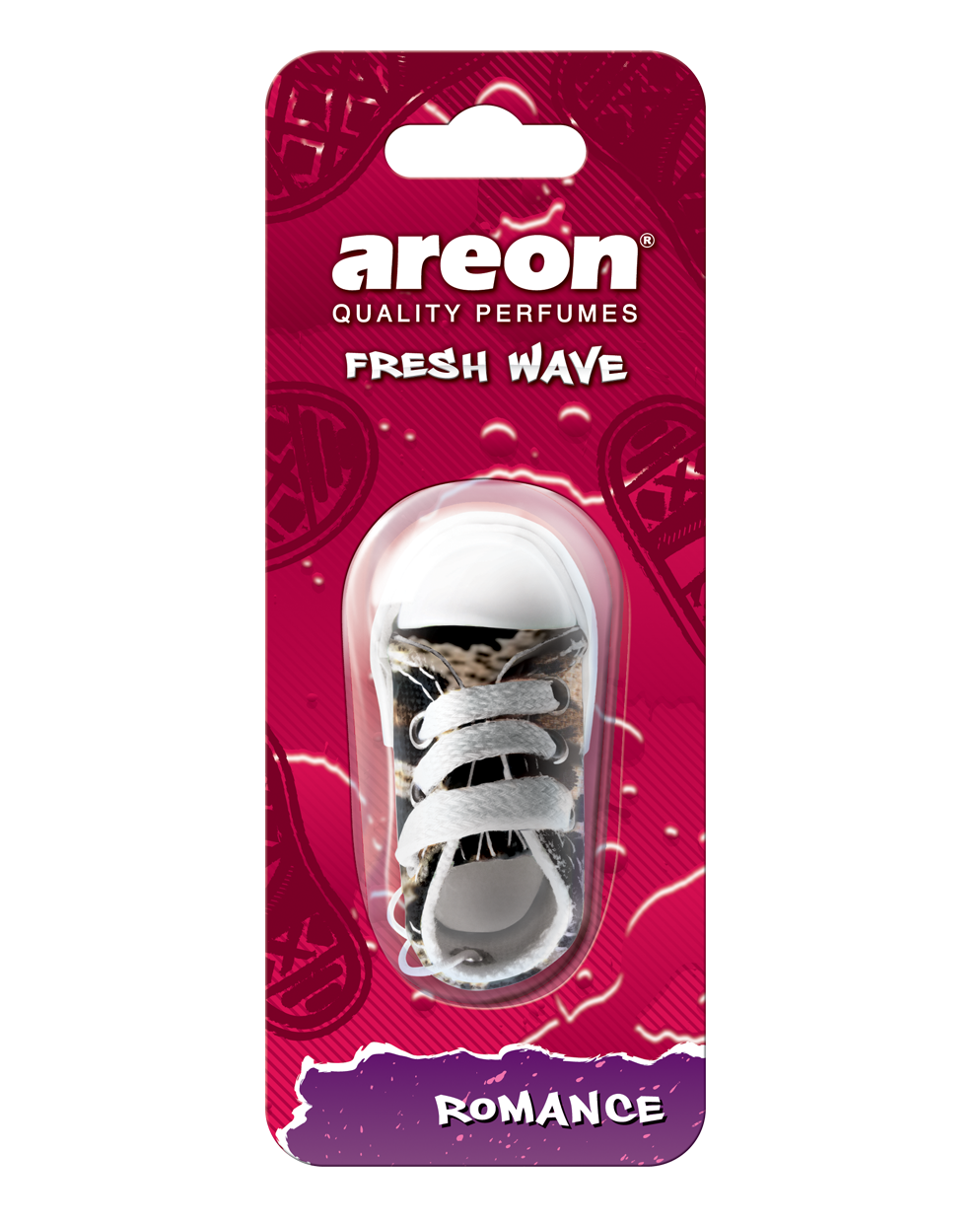 AIR-FRESHENERS TYPE "AREON FRESH WAVE'' ROMANCE