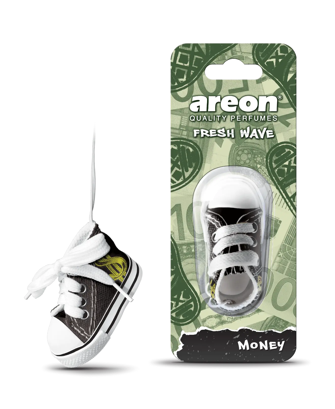 AIR-FRESHENERS TYPE "AREON FRESH WAVE'' MONEY