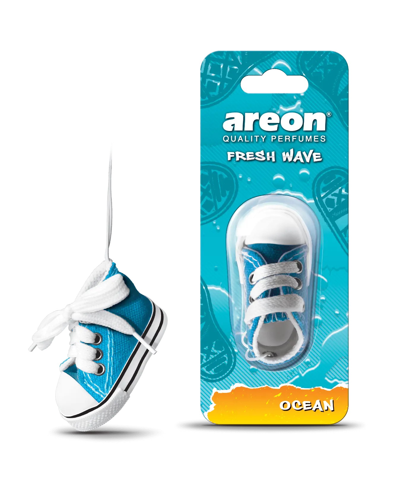 AIR-FRESHENERS TYPE "AREON FRESH WAVE'' OCEAN