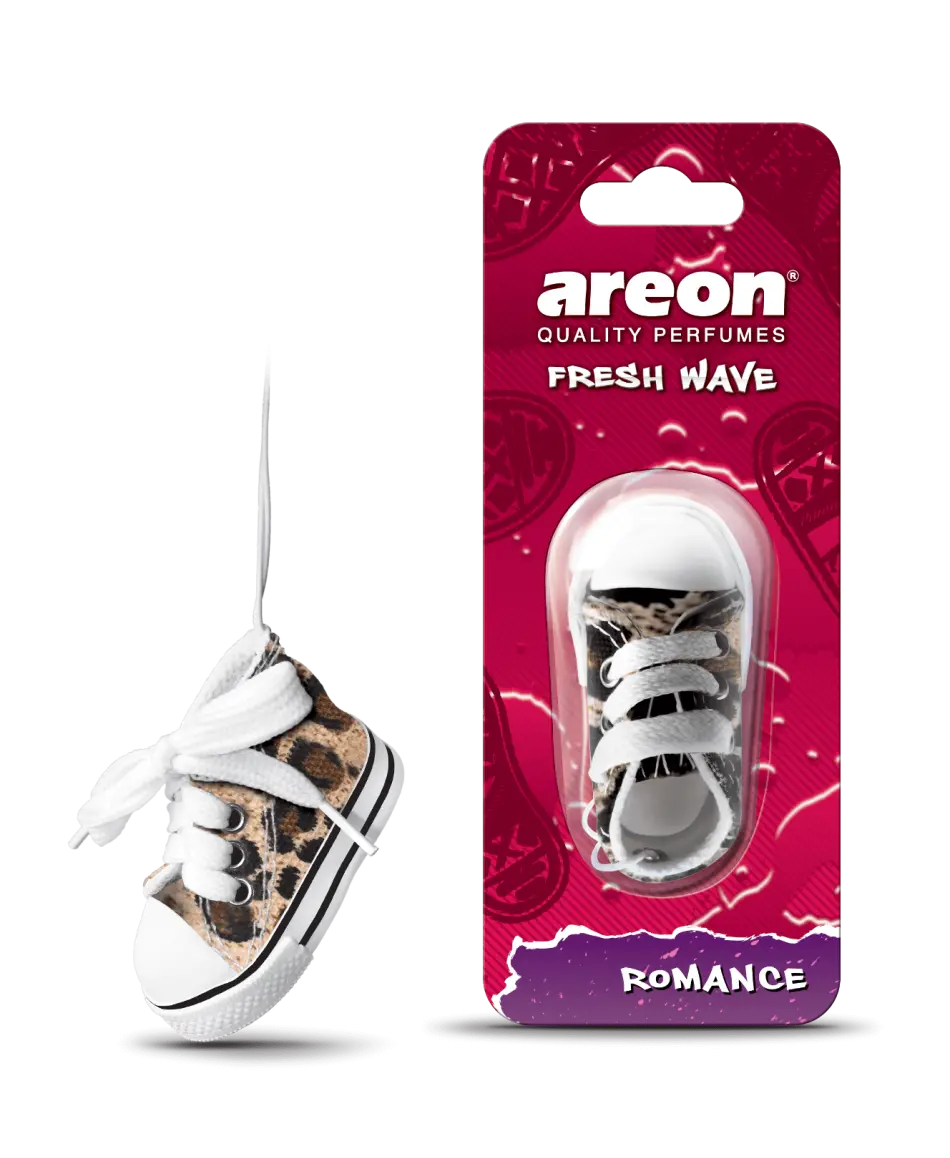 AIR-FRESHENERS TYPE "AREON FRESH WAVE'' ROMANCE