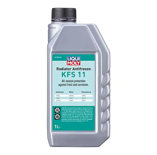 RADIATOR ANTIFREEZE KFS 2000/11 1L ( GREEN )