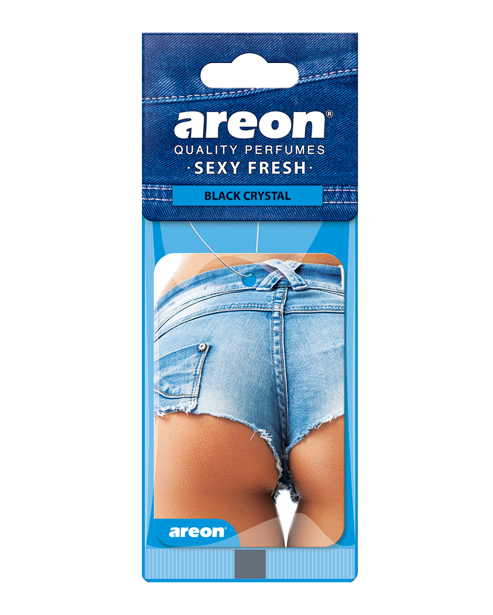 AIR-FRESHENERS TYPE "AREON SEXY FRESH" BLACK CRYSTAL