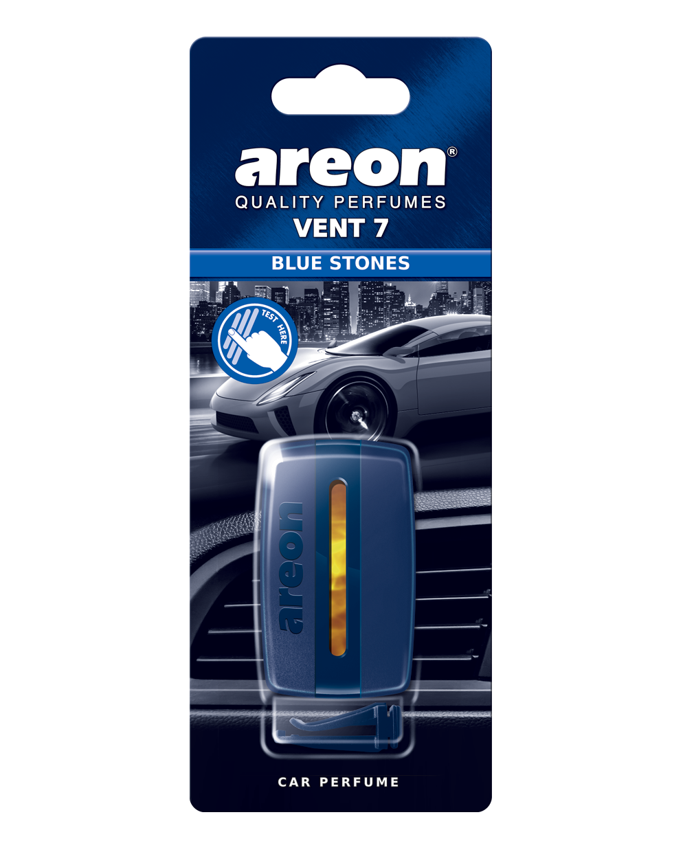 AIR-FRESHENERS TYPE "AREON VENT 7'' BLUE STONES