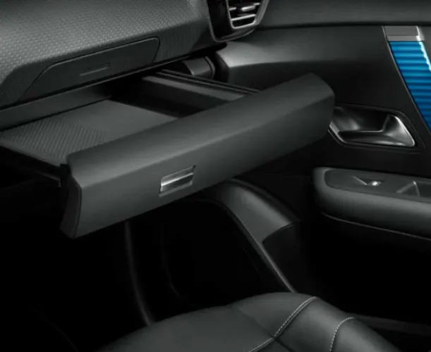 Citroen eC4 dashboard drawer