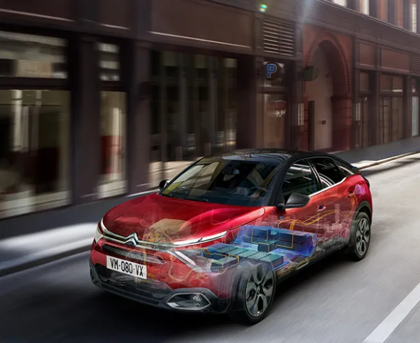 Citroen eC4 electric engine